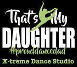X-treme Dance Studio family shirts (son, daughter, siblings)