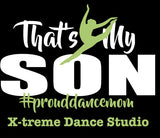X-treme Dance Studio family shirts (son, daughter, siblings)